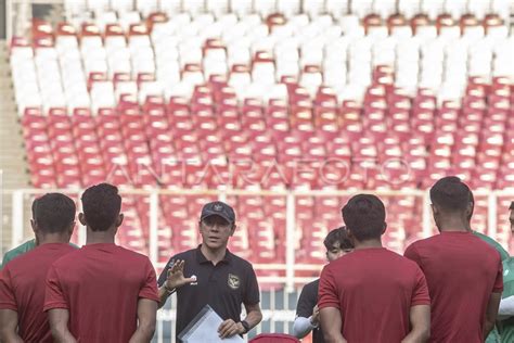 LATIHAN TIMNAS INDONESIA JELANG AFF 2022 ANTARA Foto