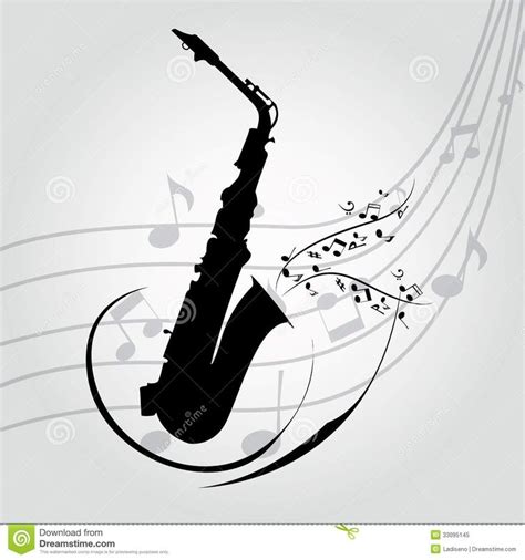 Saxophone Silhouette Buscar Con Google Music Notes Tattoo