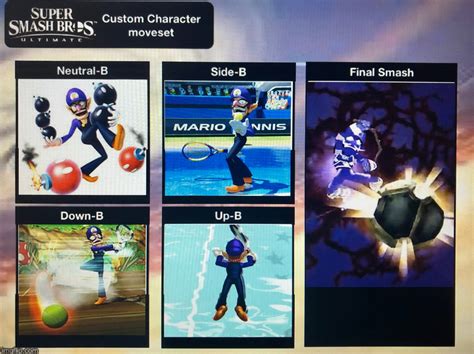 Waluigi Smash Moveset by magicwizard24 on DeviantArt