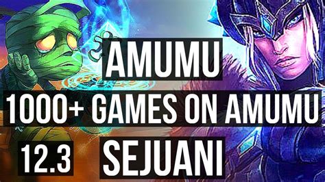 Amumu Vs Sejuani Jng M Mastery Games Br Master