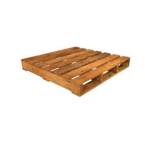 Rectangular Brown Way Wooden Pallets For Shipping Capacity Kg At