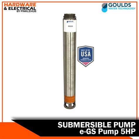 Goulds Submersible Pump 5hp E Gs Pump 4″ Submersible Pumps Lazada Ph