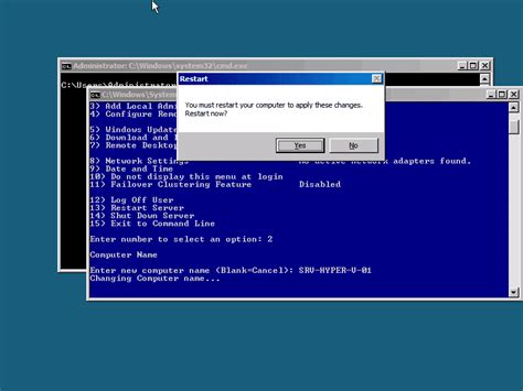 Alterando O Hostname No Microsoft Hyper V Server R Blog