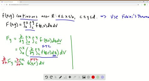 SOLVED If F X Y Is Continuous Over R A X B C Y D And F X Y