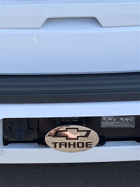 2020 Chevy Tahoe Trailer Hitch Cover