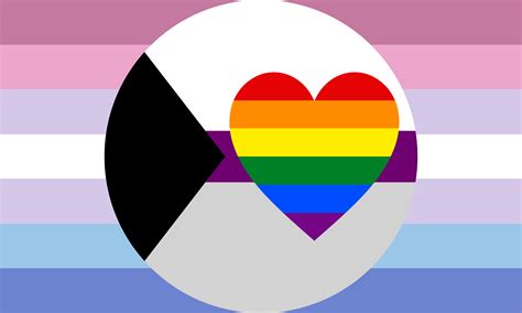 Bigender Demisexual Homoromantic Combo By Pride Flags On Deviantart