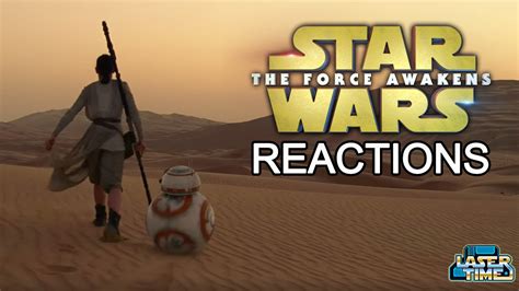 Star Wars Ep Vii The Force Awakens Laser Reactions Youtube