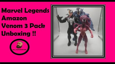 Marvel Legends Amazon Exclusive Symbiote 3 Pack Venom Agony Riot In