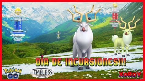 ⭐dÍa De Incursiones⭐wyrdeer Shiny Pokemon Go Youtube