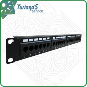 Patch Panel De Puertos Cat A Dixon Ajaeb Yuriana Store