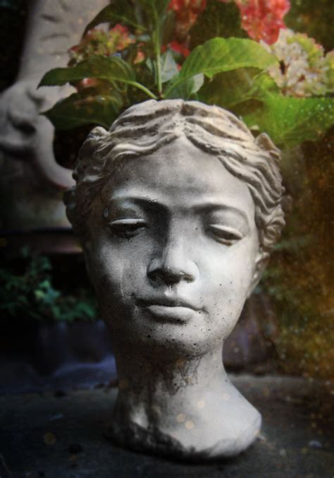 Goddess Head Planter Large Etsy