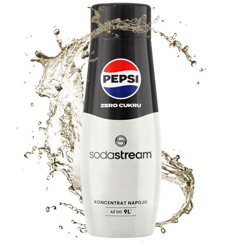 Syrop Koncentrat Do Saturatora Wody Sodastream Pepsi Max Bez Cukru