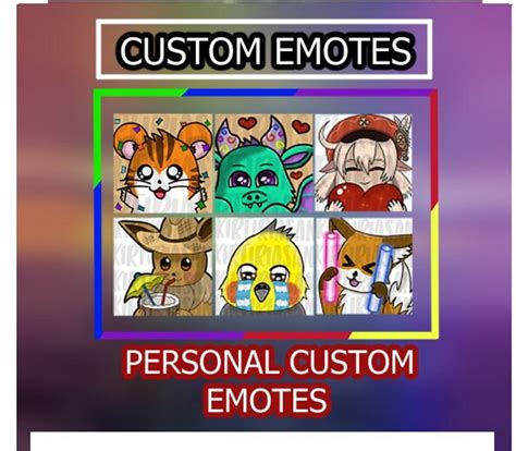 Custom Custom Emotes, Emojis, Sub Emotes for Your Twitch Channel - Etsy