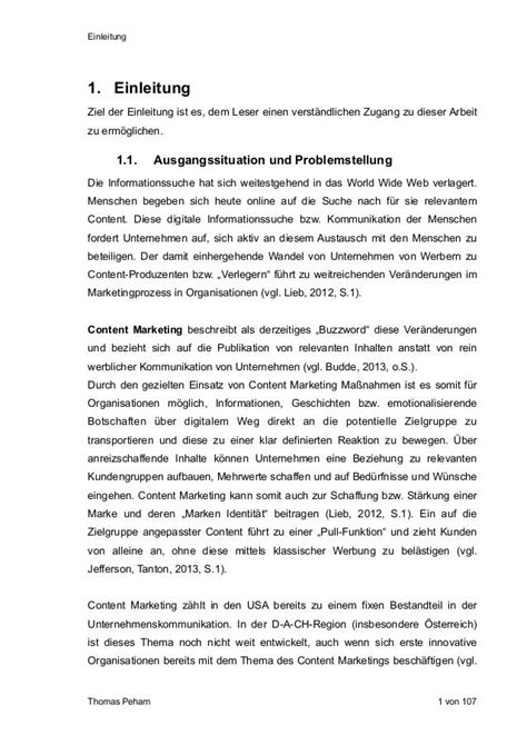 Zusammenfassung Einleitung Schreiben