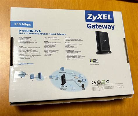 ADSL2 modem router Zyxel ethernet wifi splitter Úplně nový Aukro