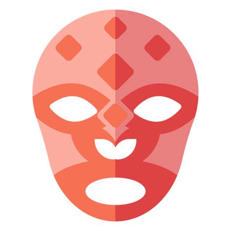 Diseño PNG Y SVG De Máscara De Luchador Rombo Plano Para Camisetas