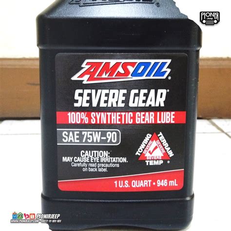 Jual Ams Oil Severe Gear Sae W Full Synthetic Gear Lube Oli Gardan