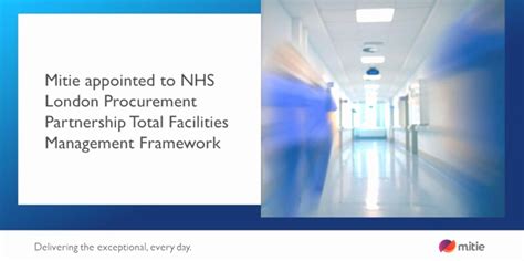 Mitie Appointed To Nhs London Procurement Partnership Total Facilities