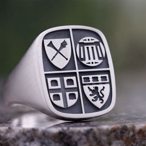 Custom Family Crest Rings | Design Your Own Coat of Arms Ring ...