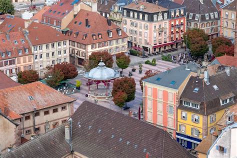 Belfort Bourgogne Franche Comt France Vista De La Plaza