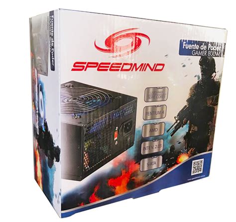 Fuente De Poder Speedmind 800w Gamer ATX 110V Nimavi