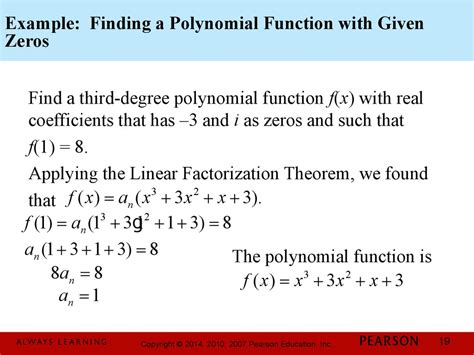 Chapter 3 Polynomial And Rational Functions 3 4 Zeros Of Polynomial