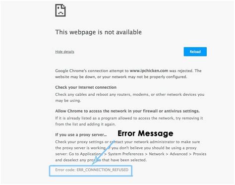 Soluzione Err Connection Refused Su Google Chrome Altoparlante Byte