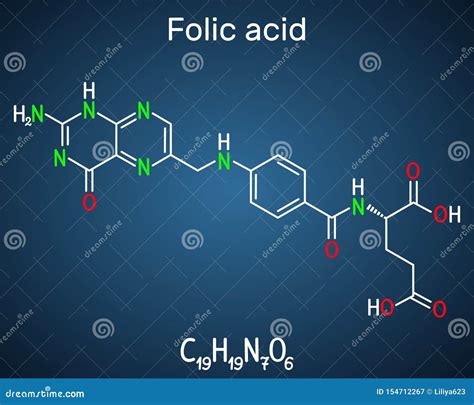 Cido F Lico Mol Cula Del Folato Se Conoce Como Vitamina B F Rmula Qu