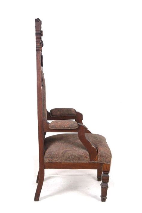 Eastlake Victorian Masonic Lodge Chair C 1800s