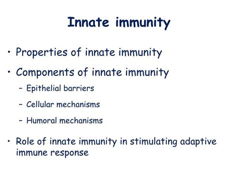 Ppt Innate Immunity Powerpoint Presentation Free Download Id 5660755