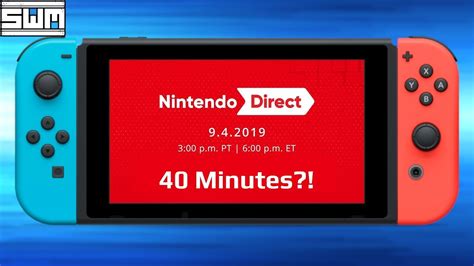 Nintendo Direct Announcedand Its Bigger Than We Thought Youtube