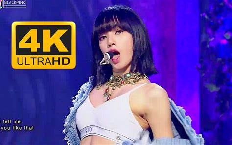 【4k】blackpink《how You Like That》0628 Sbs Inkigayo 现场单独视角哔哩哔哩bilibili