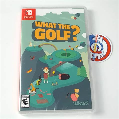 WHAT THE GOLF ? Switch US Physical Game In Multi-Language NEW Iam8bit ...