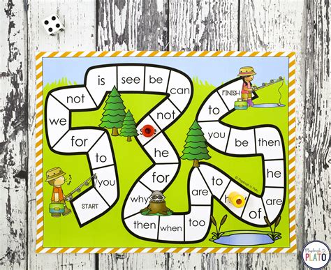 32 EDITABLE Sight Word Games - Playdough To Plato