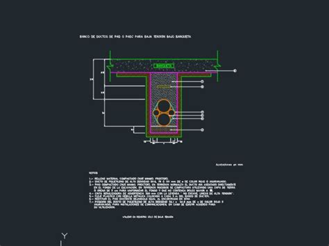 Banco De Ductos En Autocad Descargar Cad Kb Bibliocad