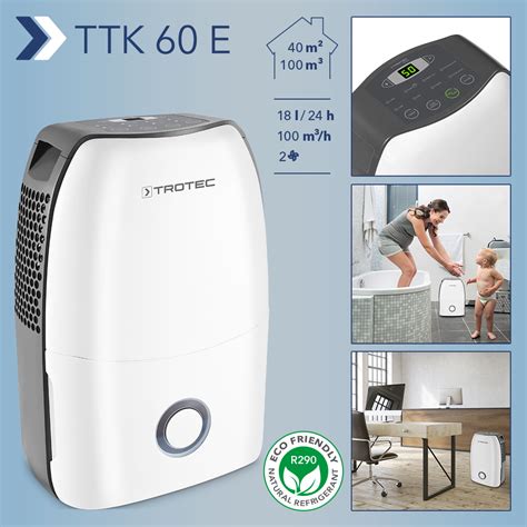 Deshumidificador Confort TTK 60 E Mantiene Secos De Forma Fiable