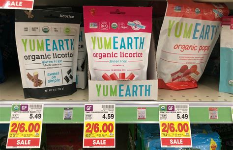 Grab YumEarth Organic Candy for JUST $2.00 at Kroger! (Reg Price $5.49) | Kroger Krazy