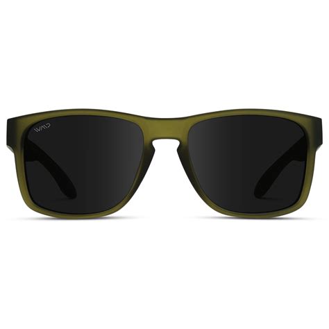 Wearme Pro Premium Polarized Mirror Lens Classic Square Style