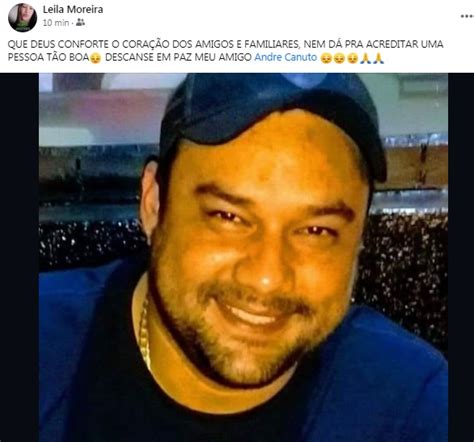 Família informa horário do velório de André Canuto será na Capela