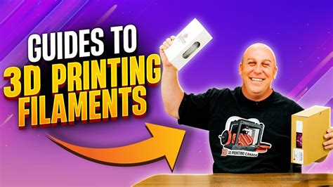 Guide To 3d Printing Filaments Youtube