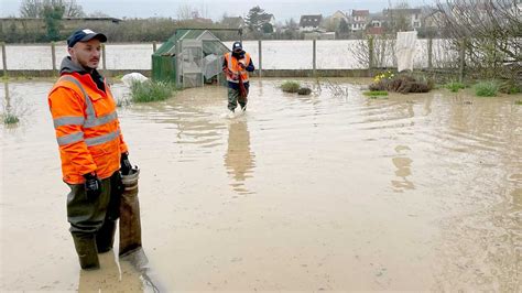 Crue Du Grand Morin Esbly Et Saint Germain Sur Morin Inond Es Leur