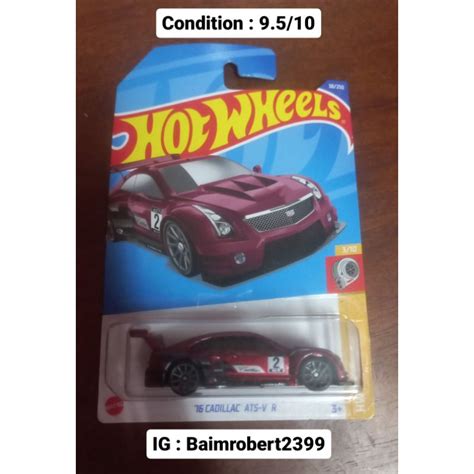 Hot Wheels Cadillac Ats Vr Shopee Malaysia