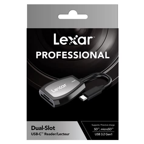 Lexar Professional Usb Type C Dual Slot Reader Shopee Thailand