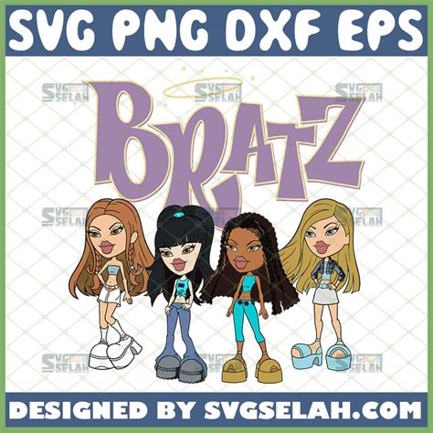 Bratz Doll Logo Svg Yasmin Cloe Jade Sasha Svg Selah Sexiz Pix