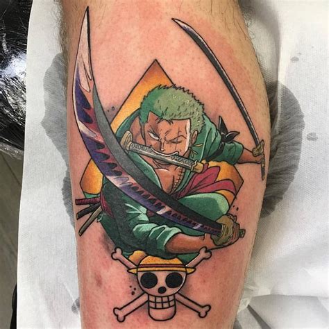 310k 1 Gamer Anime Tatts On Instagram Roronoa Zoroby Oscarst