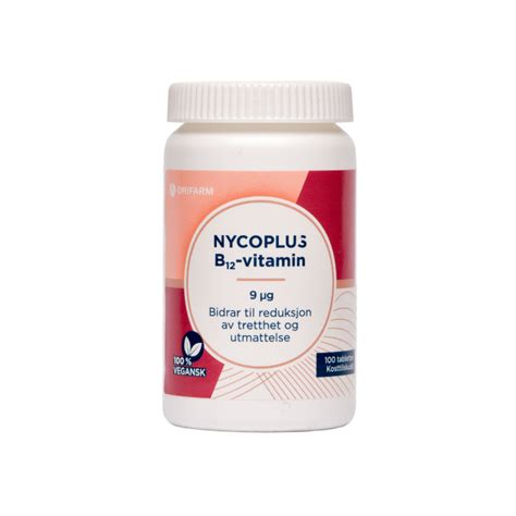 Boots Apotek Nycoplus B Vitamin Mcg Tabletter Stk