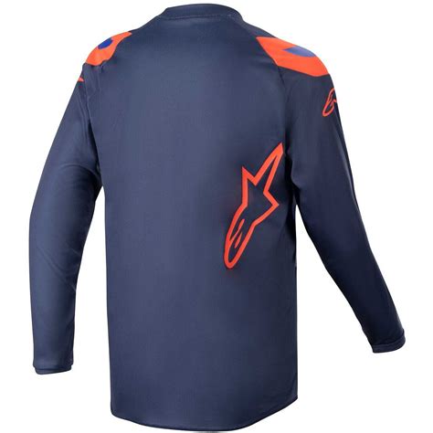 Maillot Moto Alpinestars Youth Racer Narin Cross Enduro Bleu Marine