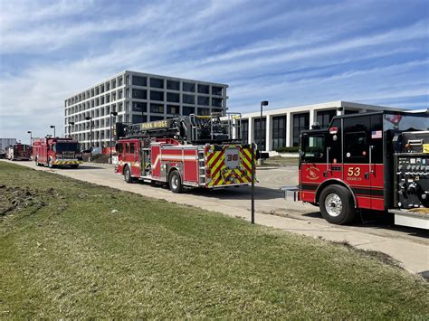 Chicago Area Firefighters Utilize Former Allstate Campus For Fire