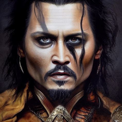 A Couple Of My Ai Rendered Johnny Depp As A Dothraki Kahl Which One Do You Like Better Shekh