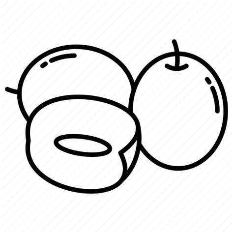 Jujube Fresh Food Fruit Healthy Sweet Fruits Icon Download On